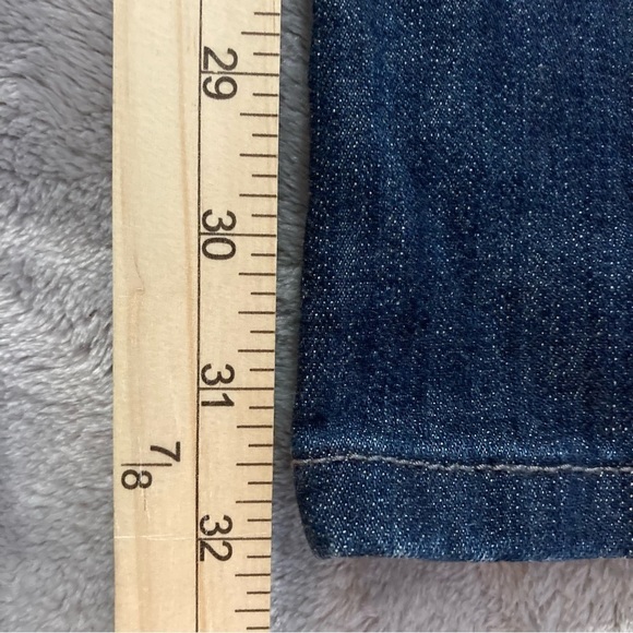 Old Navy Dark Wash The Diva Bootcut Denim Jeans Light Stretch LowMid Rise Size 6 - Picture 11 of 11